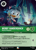Webby Vanderquack - Mystery Enthusiast (Epic) Epic Whispers in the Well 211/204 NM