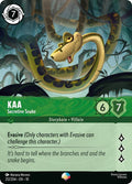 Kaa - Secretive Snake (Epic) Epic Whispers in the Well 212/204 NM
