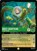 Buzz Lightyear - Jungle Ranger Legendary Wilds Unknown 91/204 NM (Back)