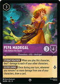 Pepa Madrigal - Calm Before the Storm Super Rare Wilds Unknown 56/204 NM (Back)