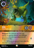 Rex - Protective Dinosaur (Epic) Epic Wilds Unknown 206/204 NM (Back)