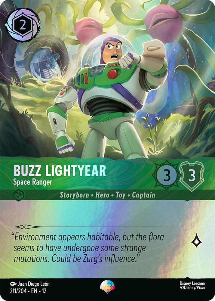 Buzz Lightyear - Space Ranger (Epic) Epic Wilds Unknown 211/204 NM