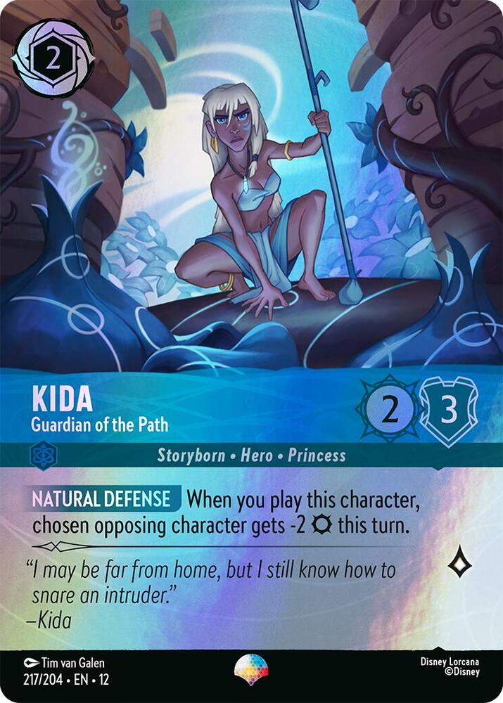 Kida - Guardian of the Path (Epic) Epic Wilds Unknown 217/204 NM