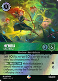 Merida - Gifted Archer (Epic) Epic Wilds Unknown 213/204 NM (Back)