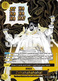 Zehahahahaha! (Alternate Art) R The Time of Battle OP16-116 NM (Back)