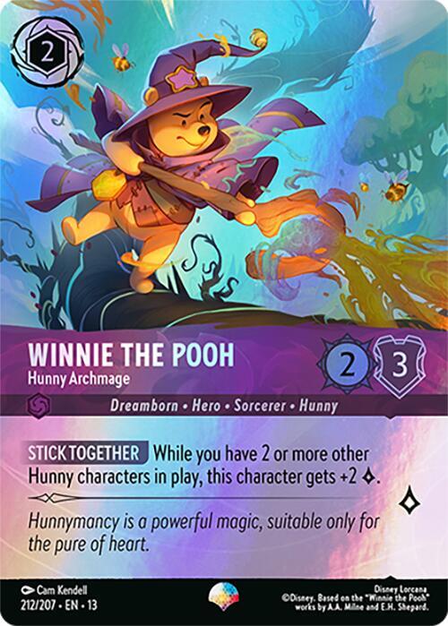 Winnie the Pooh - Hunny Archmage (Epic) Epic Attack of the Vine! 212/204 NM