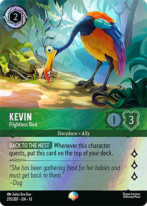 Kevin - Flightless Bird (Epic) Epic Attack of the Vine! 215/204 NM